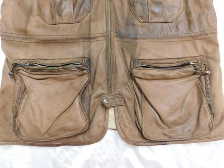 Kvalitna kožena vesta, l