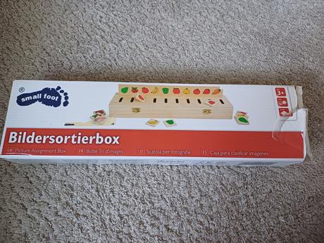 Vkladaci box triedenie, 