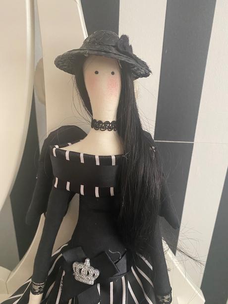 Tilda anjel dáma dekorativna bábika-63 cm, 