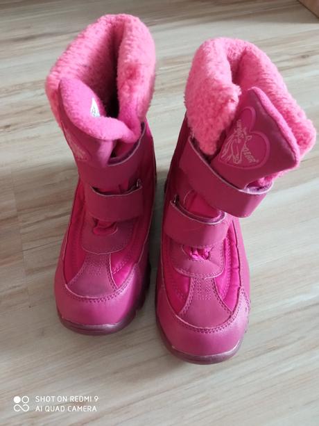 Dievčenské zateplené topánky,snehule-vel.34, 34