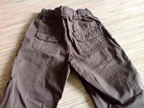 Nohavice roll up, 74