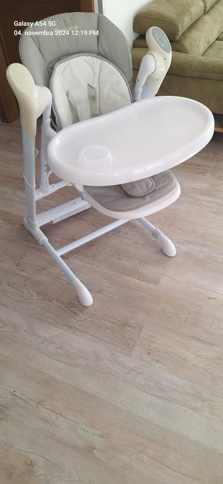 Detska jedálenská stolička caretero 2v1, caretero