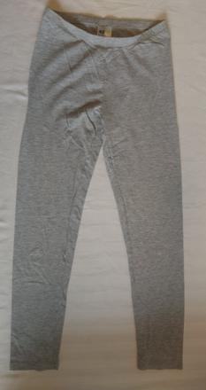 Dievčenské svetlo sivé legíny, h&m, 134-140 cm, h&m,140