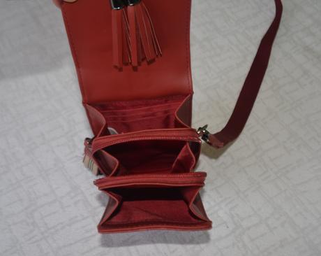 Crossbody kabelka s peňaženkou, 