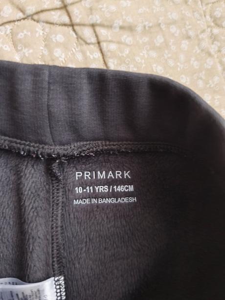 Dievčenské zateplené legíny, primark,146