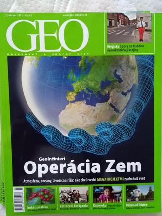 Časopis geo 2012,