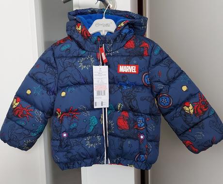Marvel teplučká bundička, veľkosť 86, f&f,86