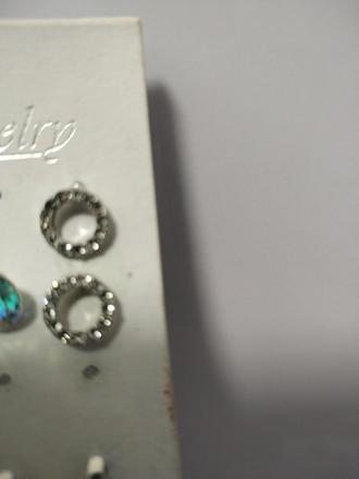 Naušnice zapichovacie s kamienkami, 