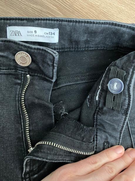 Elasticke slim rifle s vysokým pasom, zara,134