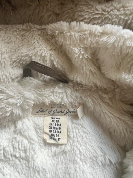 Zimná bunda, h&m,164