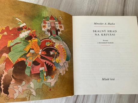 Krásna retro kniha povestí skalný hrad na kriváni,