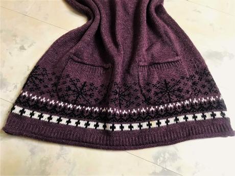 Pletená šatová sukňa, clockhouse,s