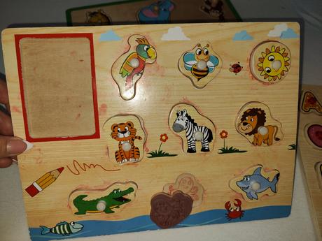 Drevené puzzle, 