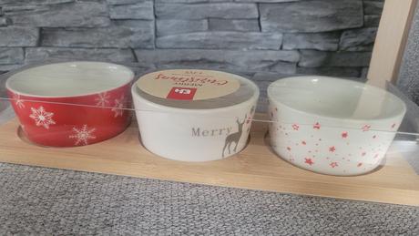 Vianočné misky,