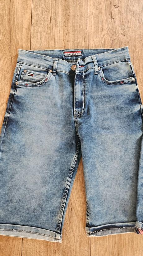3x riflové kraťase, tommy hilfiger,32