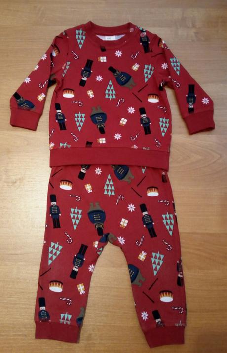 Vianočná teplákova súprava 74, h&m,74