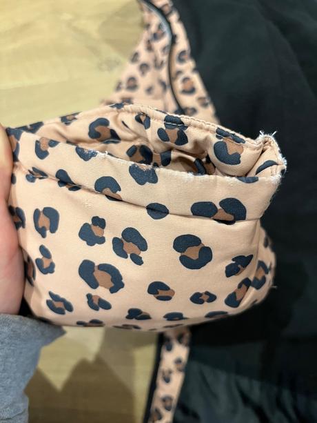 Dievčenská zimná bunda, h&m,134