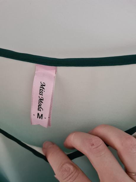 Zelená ombre blúzka, m