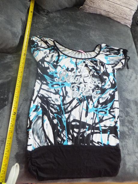 Krásne flitrované tričko m, m