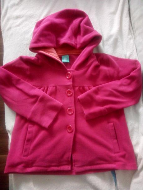 Flísová bundička, pumpkin patch,122