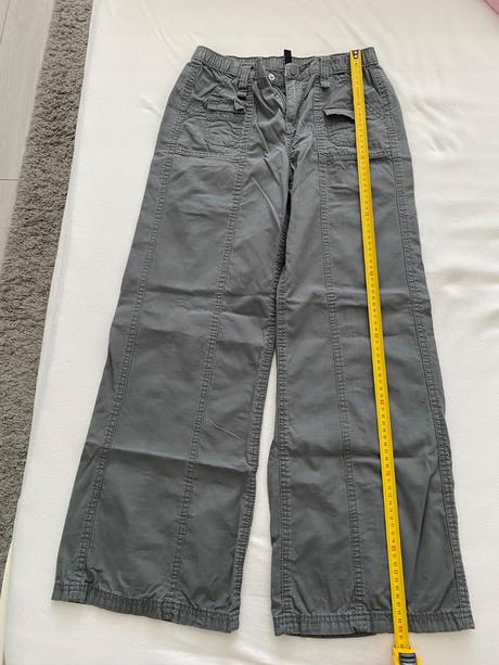 Dievčenské nohavice, h&m,s