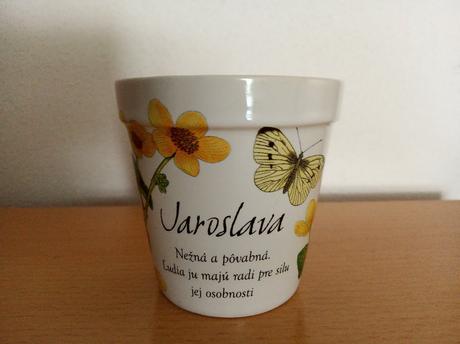Sviečka s menom jaroslava,
