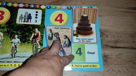 Kniha počítanie s otváracím okienkami,