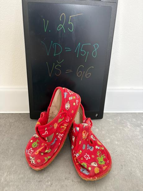 Papučky barefoot, beda,25