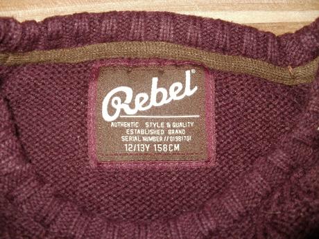 Pulover, rebel,158