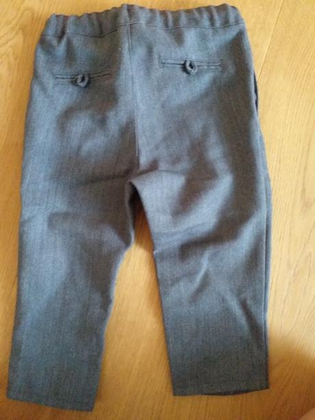 Elegantné chlapčenské nohavice, h&m,80