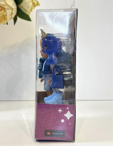 Rainbow high littles bábika sapphire bradshaw, 