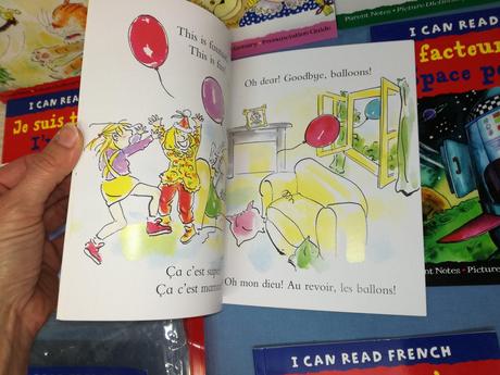 I can read french set x10, 