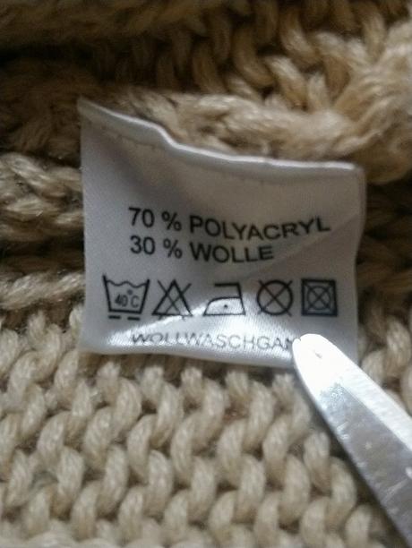 Dámsky hrejivý acrylovo vlnený pulóver blue motion, l