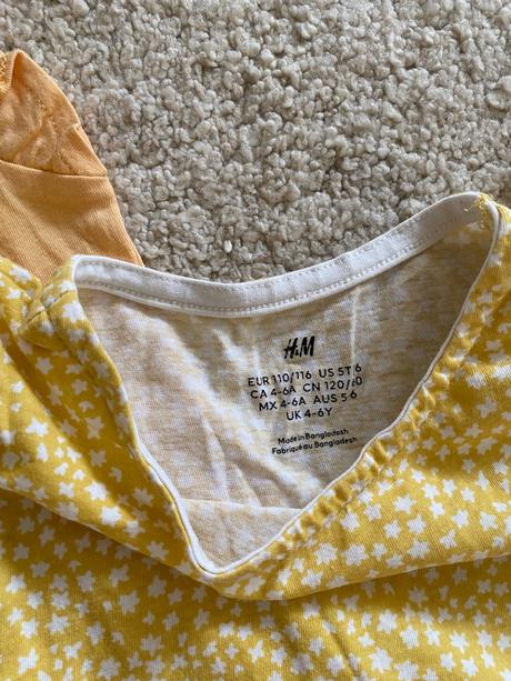 Letne šaty, h&m,110