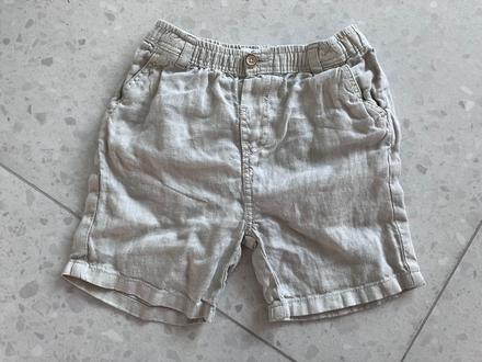 Ľanové kraťasy, zara,98