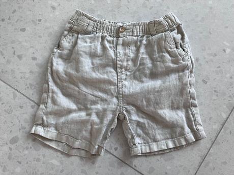 Ľanové kraťasy, zara,98