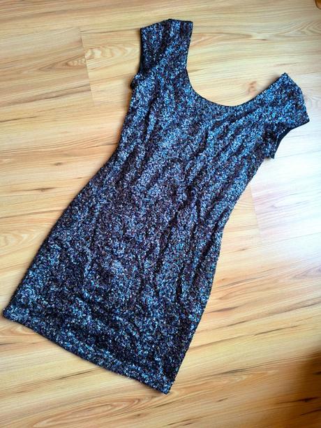 Trblietavé šaty h&m, h&m,s