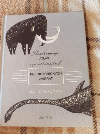 - knižka, atlas prehistorických zvierat,