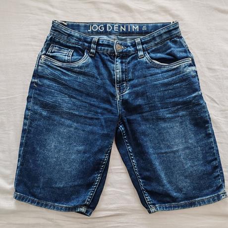 Chlapčenské krátke nohavice jog denim, 164