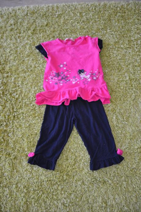 Tricko/tunika s leginami, 80