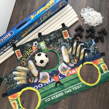 Futbalová bránka + lopta,