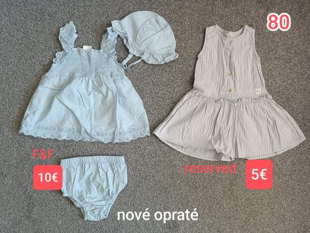 Šaty veľ. 80, 68–80