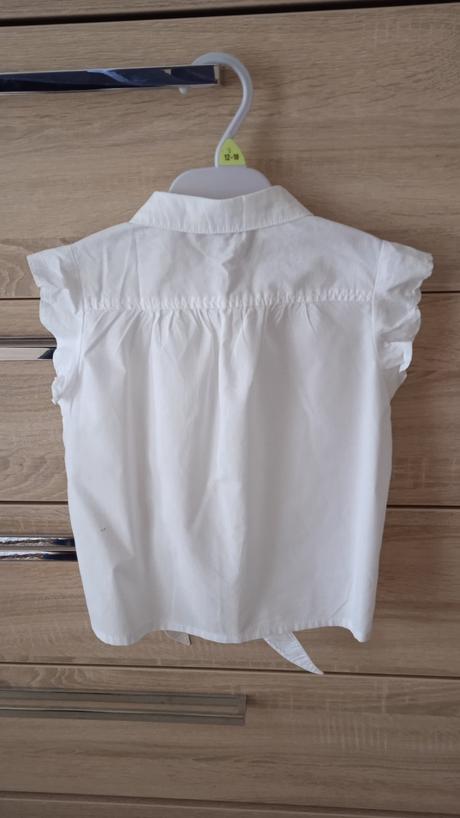 Košeľa s kr. rukávom na viazanie v páse, pepco,122