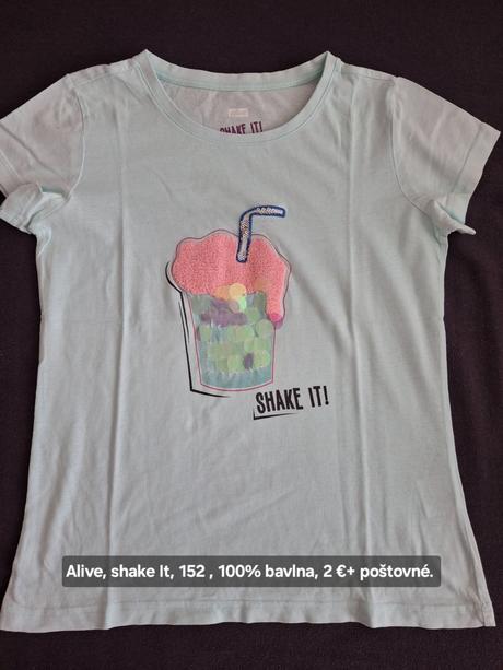 Dievčenské tričká., 152