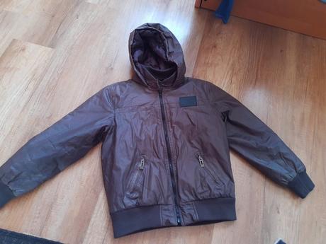 Chlapcenska nepremokava prechodna bunda, kenvelo,140