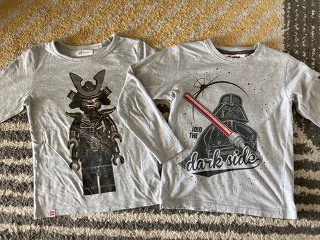 Tričká lego 122/128, h&m,122