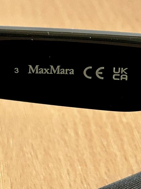 Čierne slnečné okuliare zn.max mara cat eye, max mara