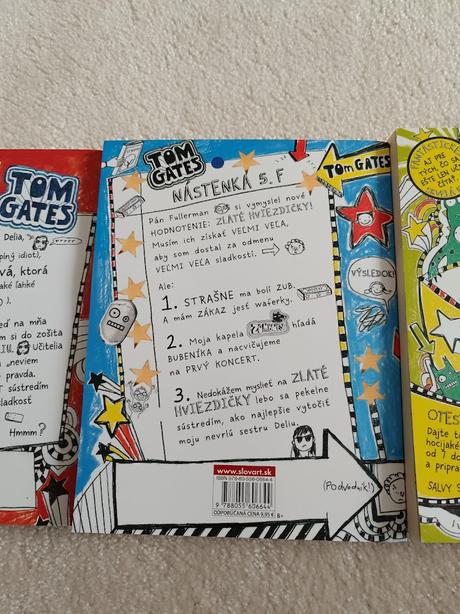 Balik knih tom gates 1.2.3, 