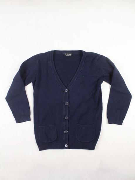 S v výstrihom predĺžený pulóver next 7-8 r. a, next,128