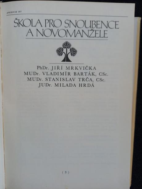 Škola pro snoubence a novomanžele,